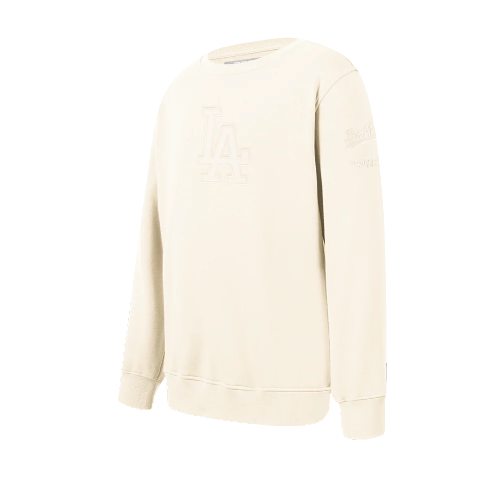 MLB LOS ANGELES DODGERS NEUTRAL TODDLER BOYS FLEECE CREWNECK