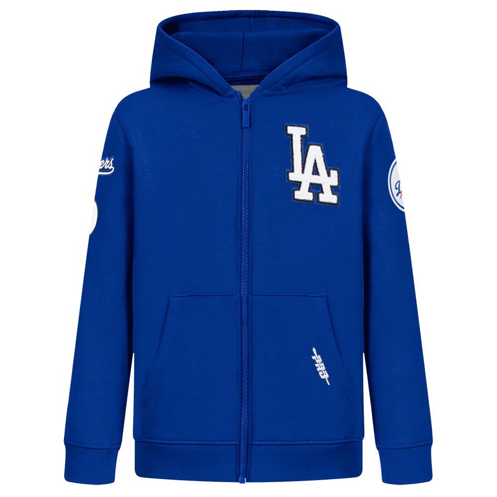MLB LOS ANGELES DODGERS CLASSIC TODDLER BOYS FLEECE FZ HOODIE