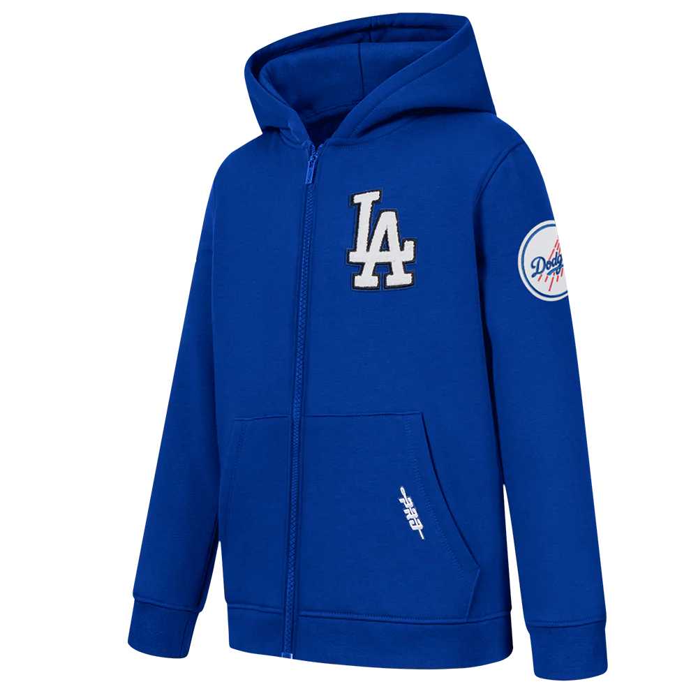 MLB LOS ANGELES DODGERS CLASSIC TODDLER BOYS FLEECE FZ HOODIE