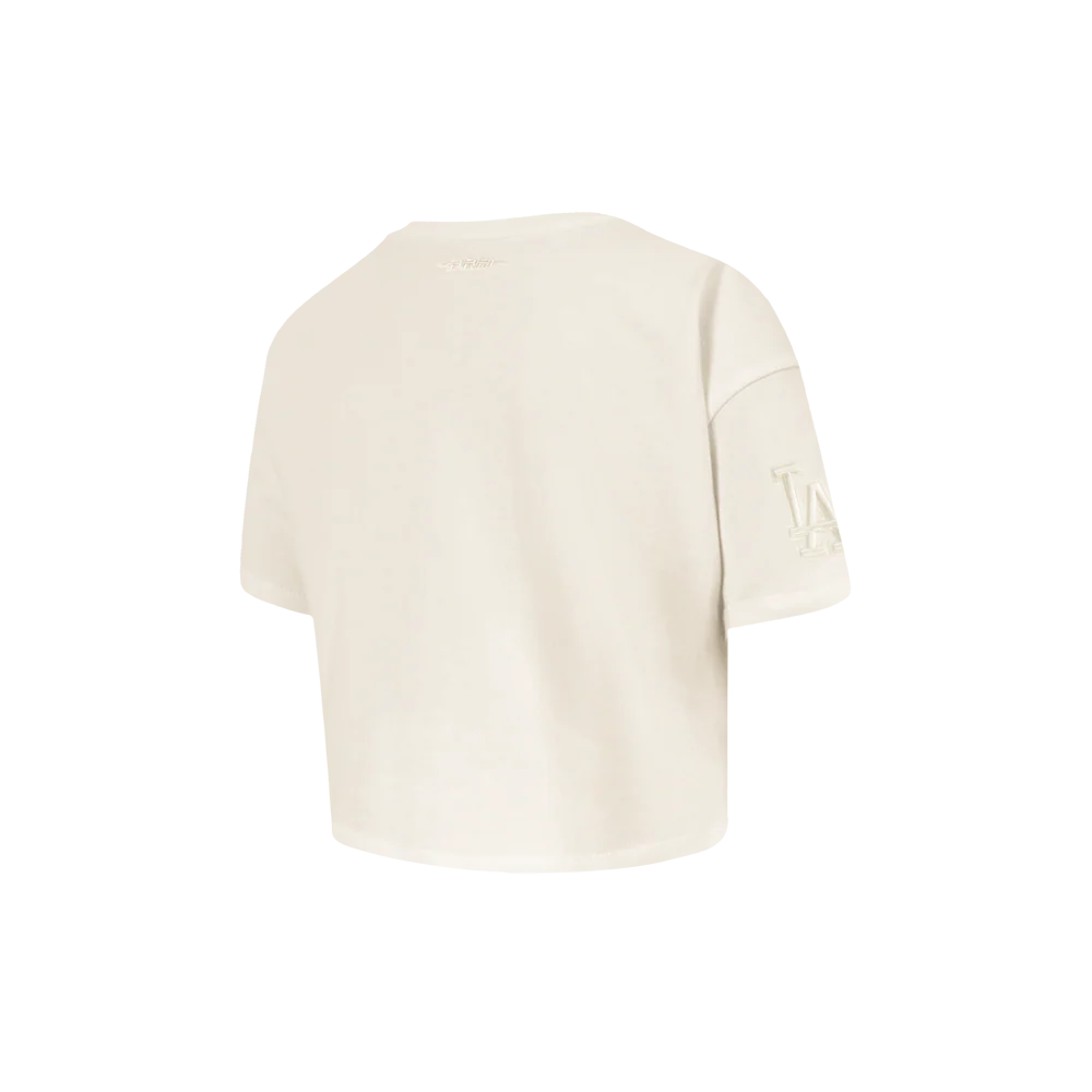 MLB LOS ANGELES DODGERS NEUTRAL TODDLER GIRLS SHORT SLEEVE BOXY TOP