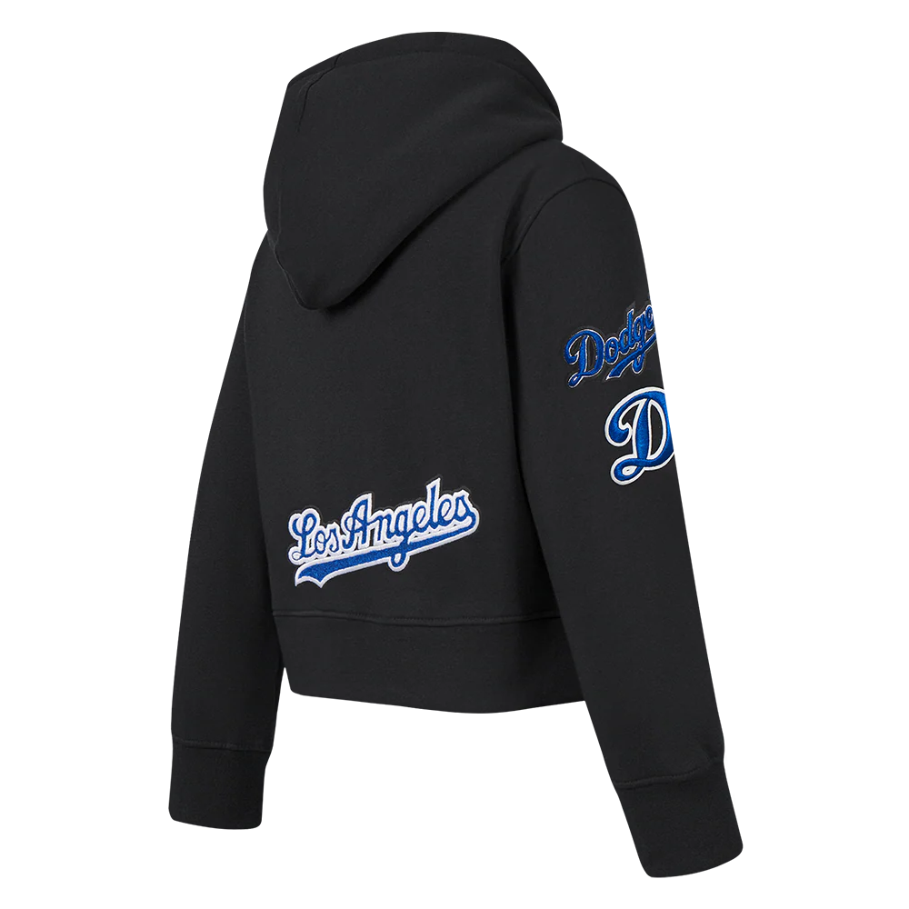 MLB LOS ANGELES DODGERS CLASSIC TODDLER GIRLS FLEECE PO HOODIE