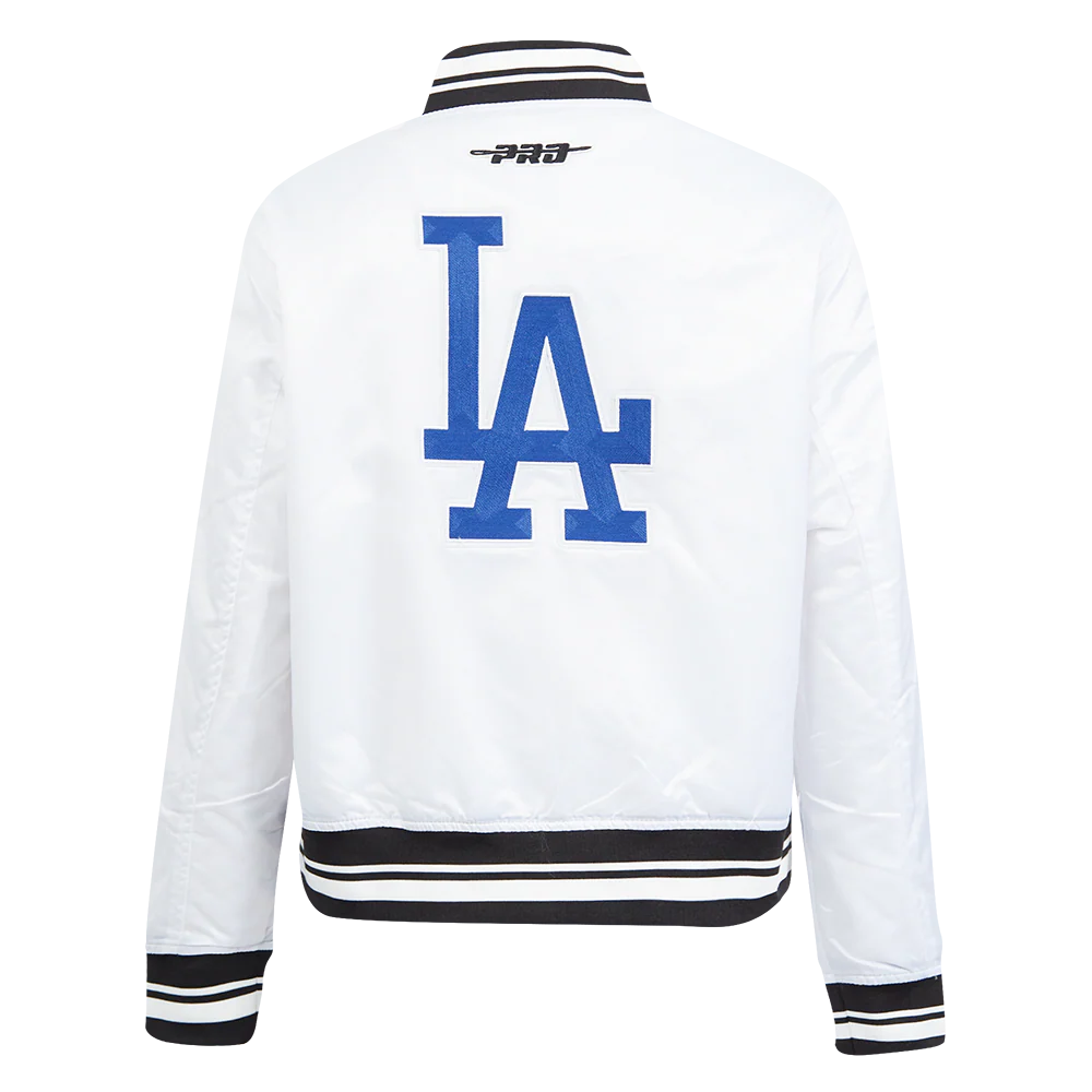 MLB LOS ANGELES DODGERS CITY RANSOM WOMEN'S RIB SATIN JACKET