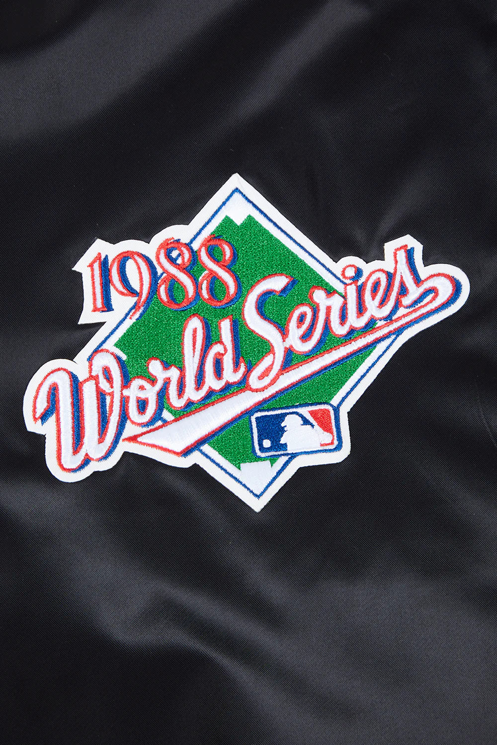 MLB LOS ANGELES DODGERS MASHUP WOMEN'S RIB SATIN JACKET