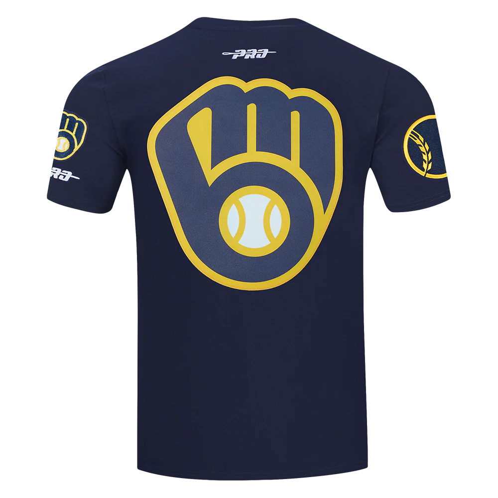 MLB MILWAUKEE BREWERS CHRISTIAN YELICH #22 CLASSIC MEN'S SINGLE JERSEY MEN'S TOP