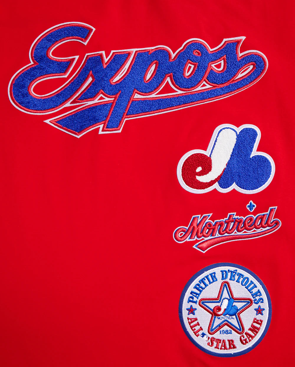 MLB MONTREAL EXPOS RETRO CLASSIC MEN'S STRIPED TOP