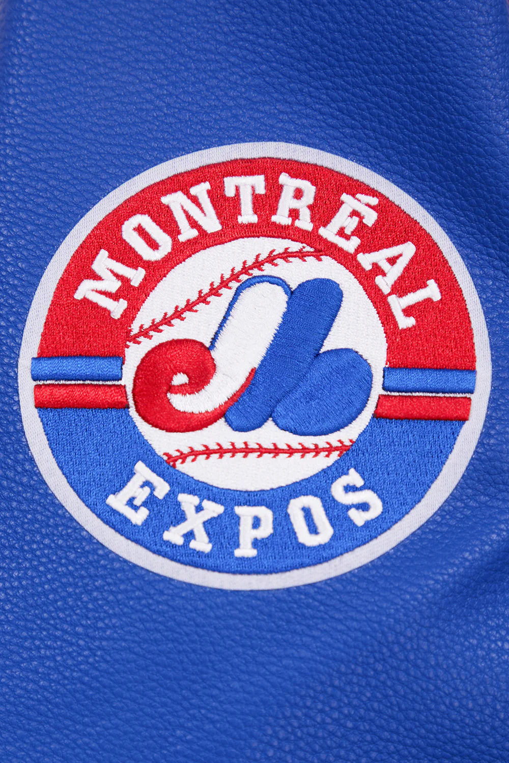 MLB MONTREAL EXPOS RETRO CLASSIC MEN'S RIB WOOL VARSITY JACKET