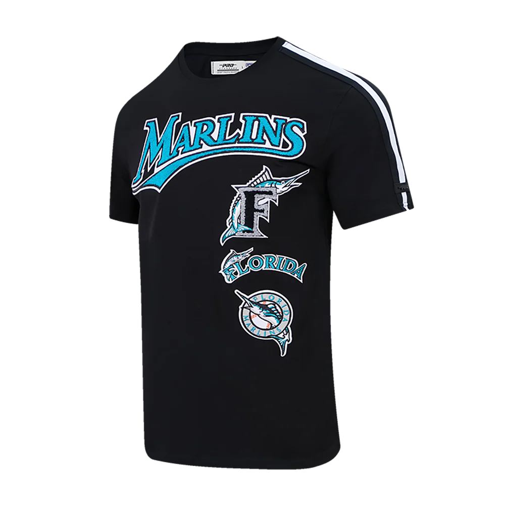 MLB FLORIDA MARLINS RETRO CLASSIC MEN'S STRIPED TOP