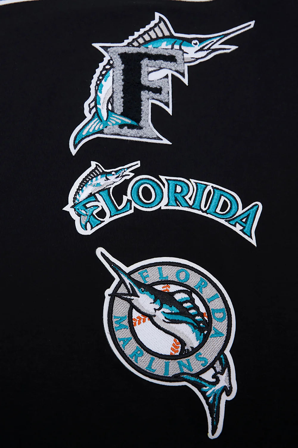 MLB FLORIDA MARLINS RETRO CLASSIC MEN'S STRIPED TOP