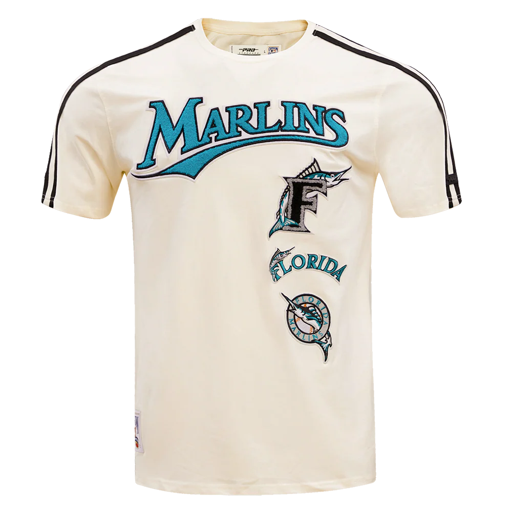 MLB FLORIDA MARLINS RETRO CLASSIC MEN'S STRIPED TOP