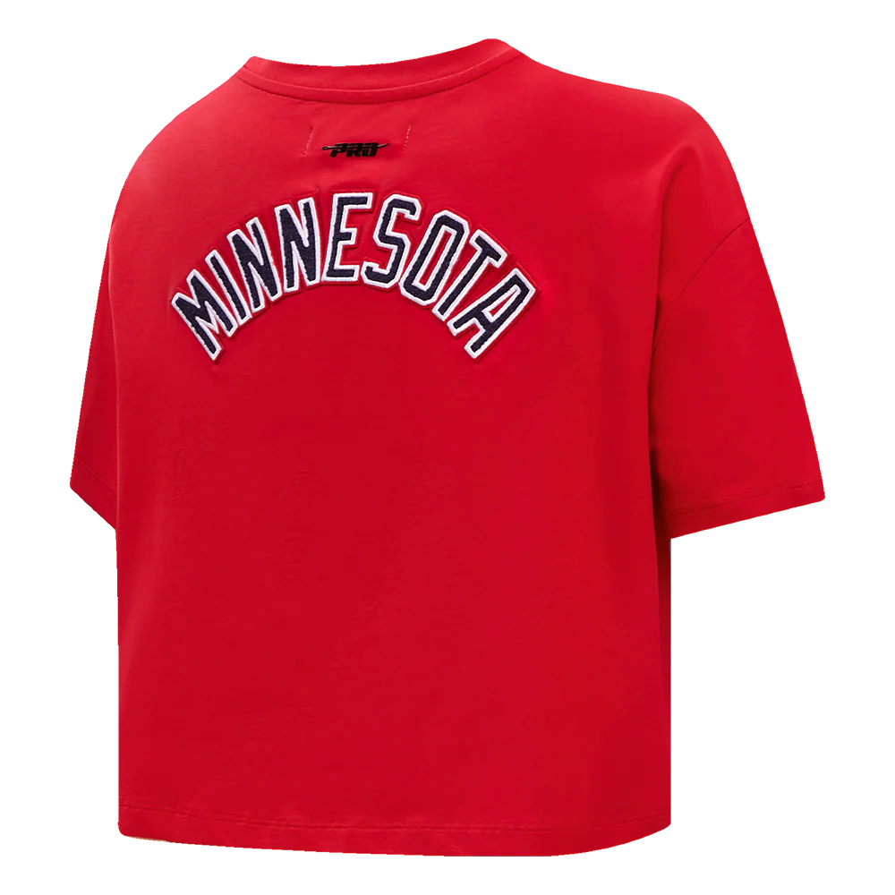 MLB MINNESOTA TWINS CLASSIC WOMEN'S BOXY TOP
