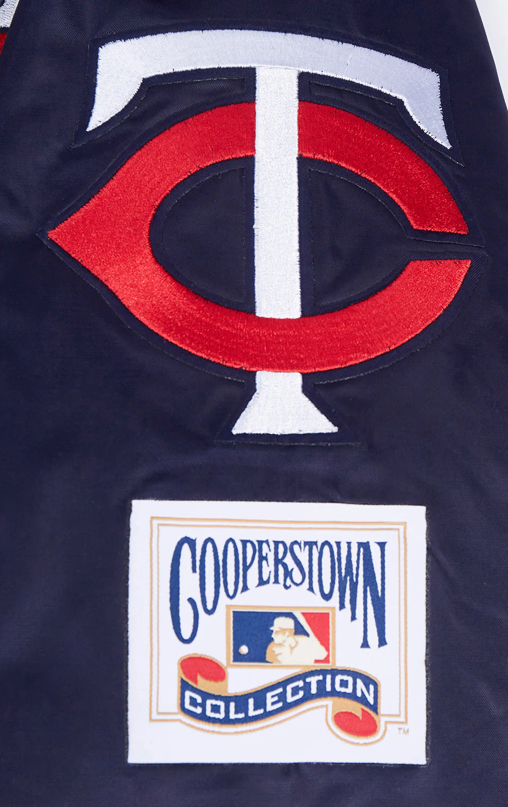 MLB MINNESOTA TWINS RETRO CLASSIC WOMEN'S RIB SATIN JACKET