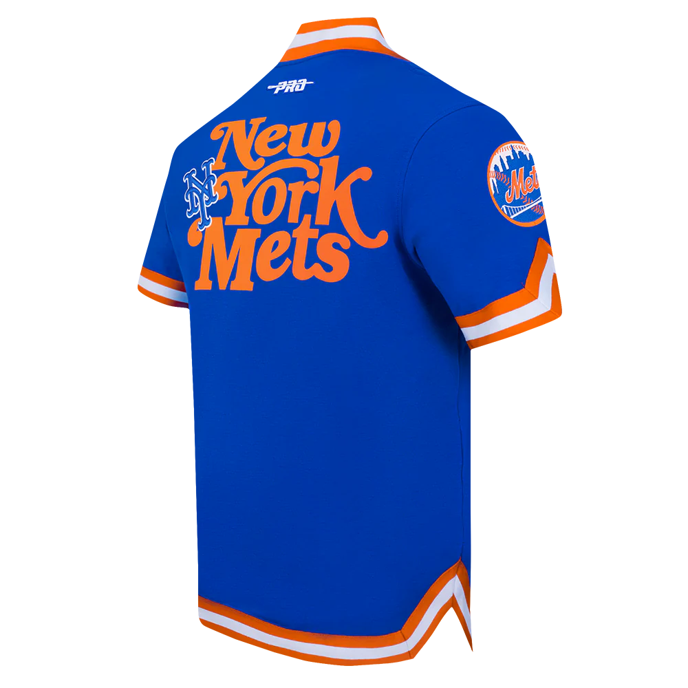 MLB NEW YORK METS SOUVENIR MEN'S WARM UP JACKET