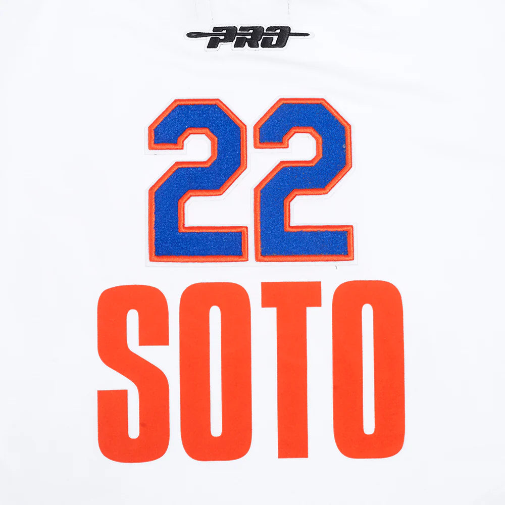 MLB NEW YORK METS JUAN SOTO #22 CLASSIC PLAYER NAME AND NUMBER MEN'S TEE