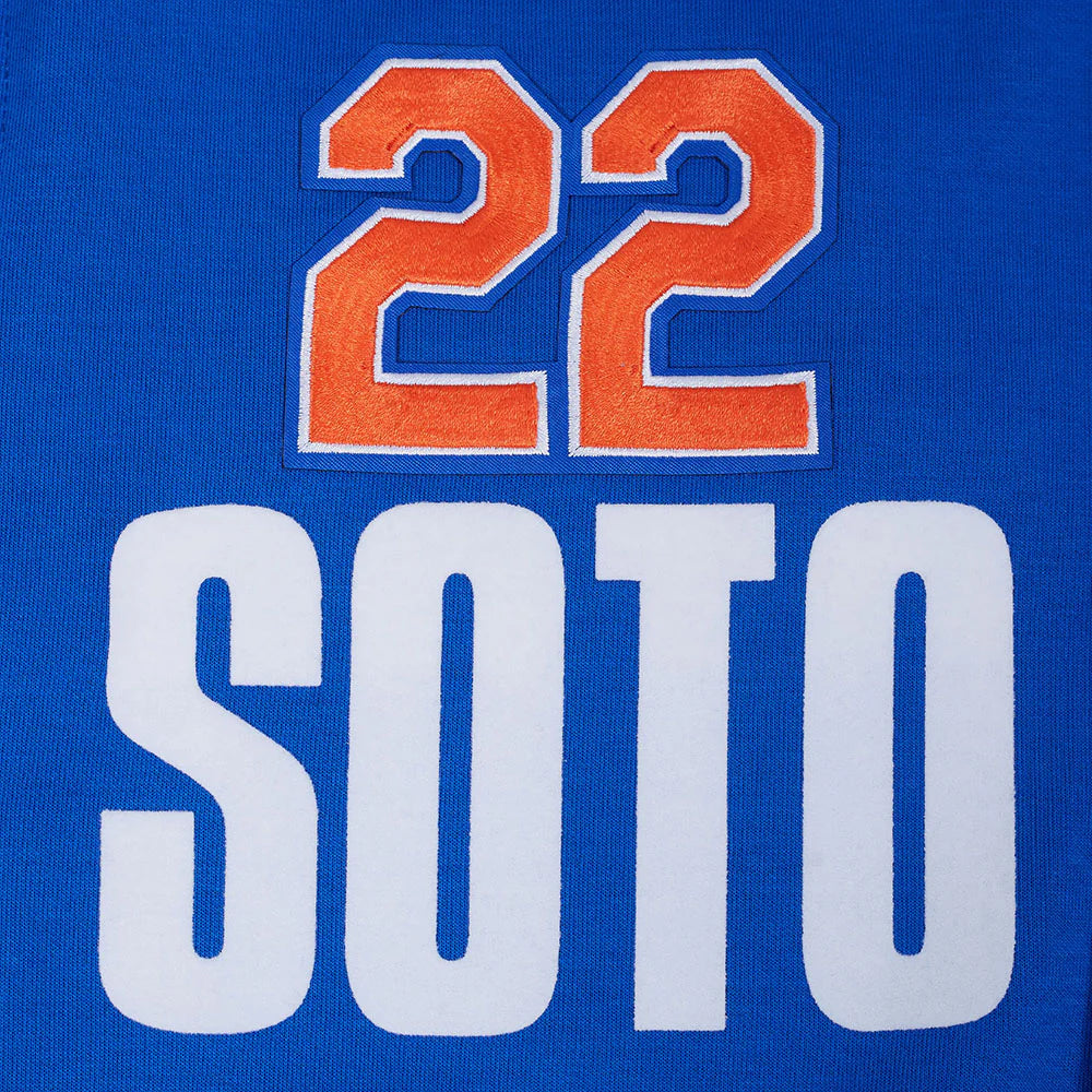 MLB NEW YORK METS JUAN SOTO #22 CLASSIC PLAYER NAME AND NUMBER MEN'S BUTTON DOWN SHIRT