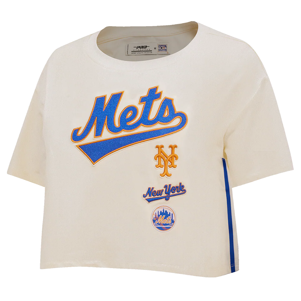 MLB NEW YORK METS RETRO CLASSIC WOMEN'S BOXY TOP