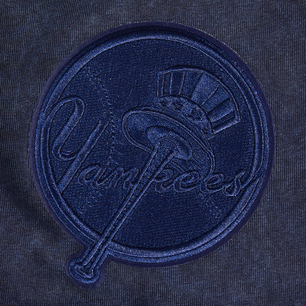 MLB NEW YORK YANKEES WASHED CLASSIC MEN'S ENZYME WASH DROP SHOULDER TEE