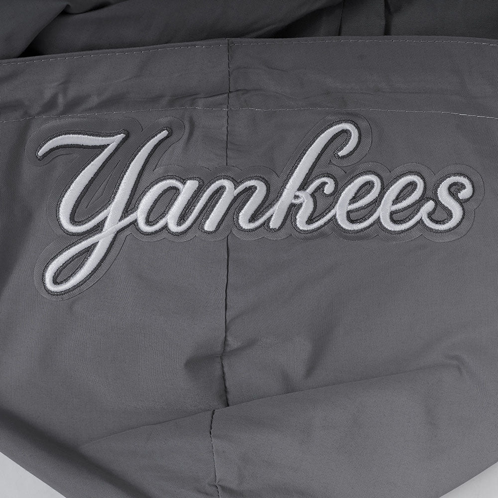 MLB NEW YORK YANKEES CLASSIC WIND SUIT MEN'S WOVEN FULL ZIP PULLOVER HOODIE
