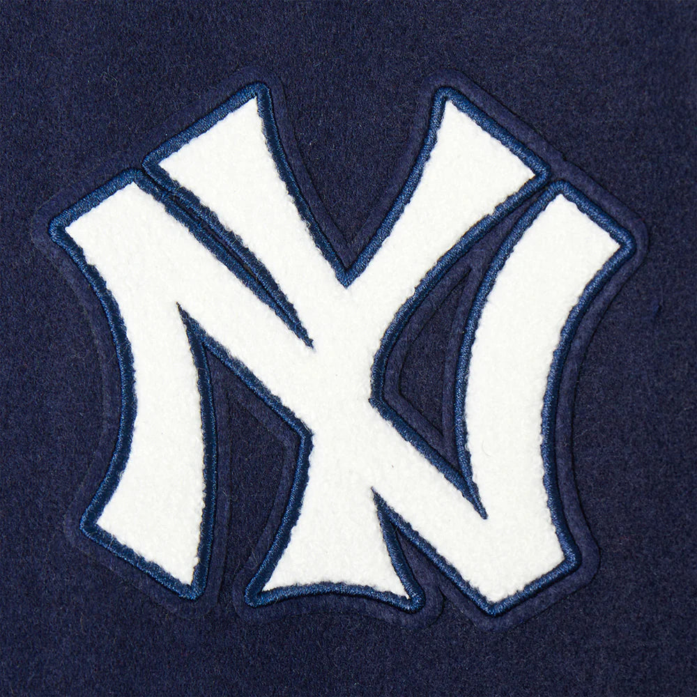 MLB NEW YORK YANKEES RETRO CLASSIC BIG BOYS RIB WOOL VARSITY JACKET