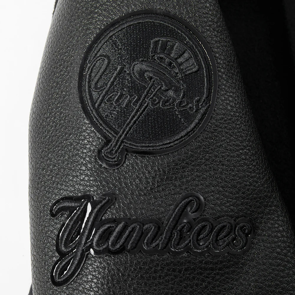 MLB NEW YORK YANKEES TRIPLE BLACK TODDLER BOYS WOOL VARSITY JACKET