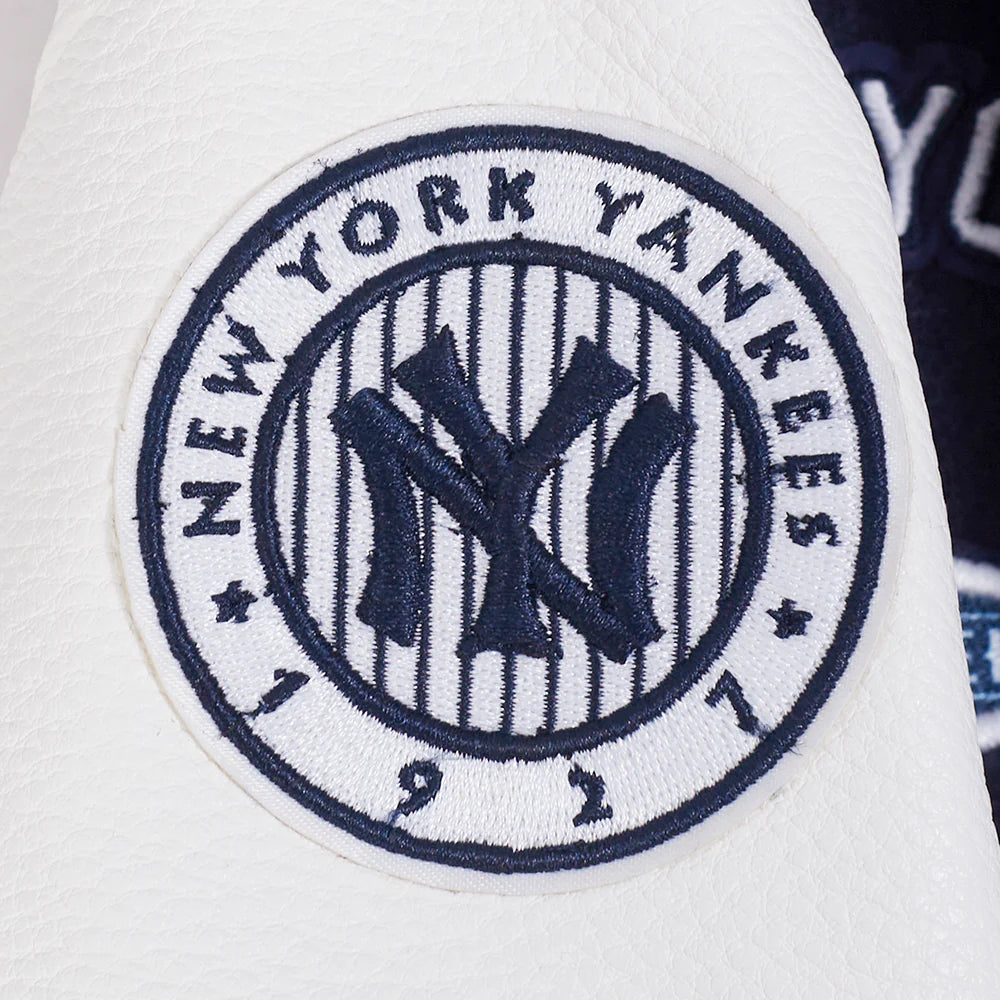 MLB NEW YORK YANKEES RETRO CLASSIC TODDLER BOYS RIB WOOL VARSITY JACKET