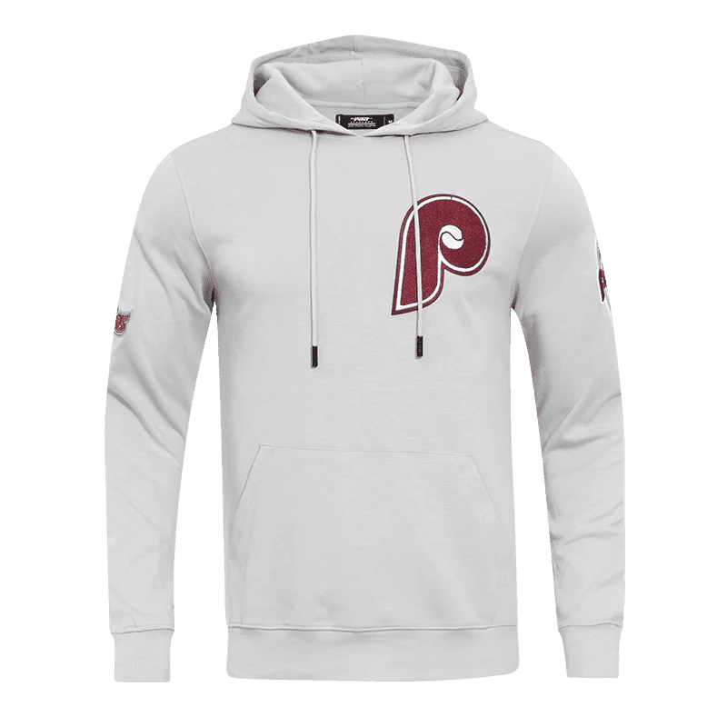 MLB PHILADELPHIA PHILLIES CLASSIC CHENILLE MEN'S PULLOVER HOODIE