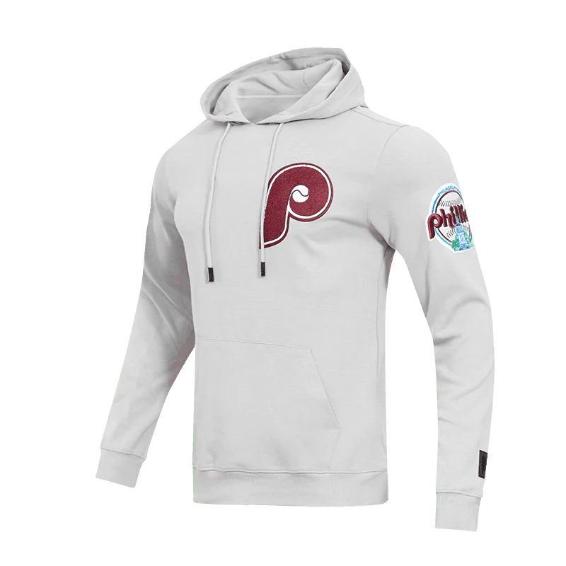 MLB PHILADELPHIA PHILLIES CLASSIC CHENILLE MEN'S PULLOVER HOODIE