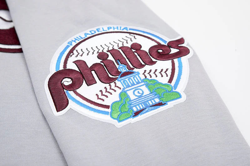 MLB PHILADELPHIA PHILLIES CLASSIC CHENILLE MEN'S PULLOVER HOODIE