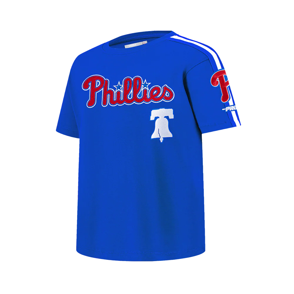 MLB PHILADELPHIA PHILLIES BRYCE HARPER #3 CLASSIC PLAYER NAME AND NUMBER BIG BOY'S TAPING TEE