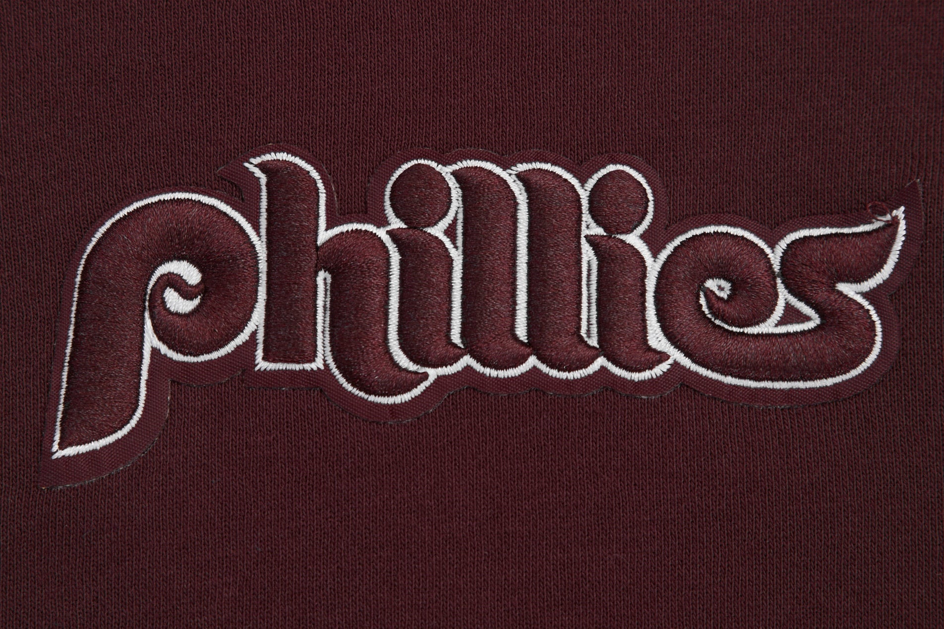 MLB PHILADELPHIA PHILLIES WINGSPAN WOMEN'S FLEECE CREWNECK