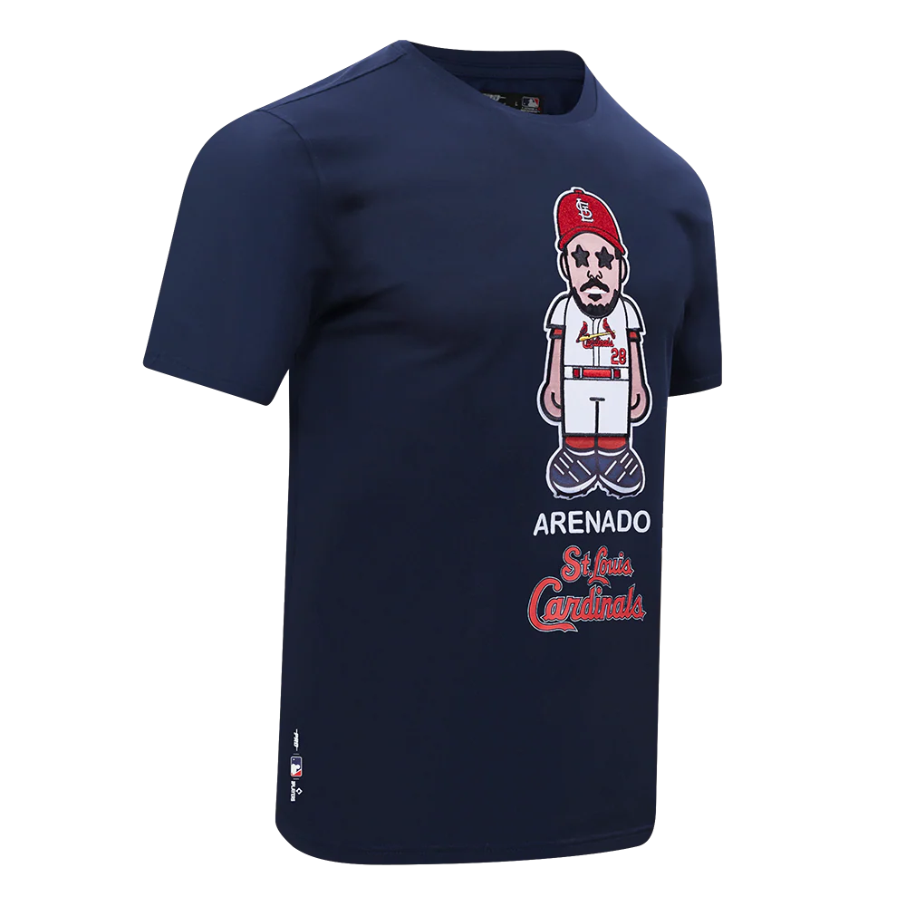 MLB ST. LOUIS CARDINALS NOLAN ARENADO #28 AVATAR SINGLE JERSEY MEN'S TOP