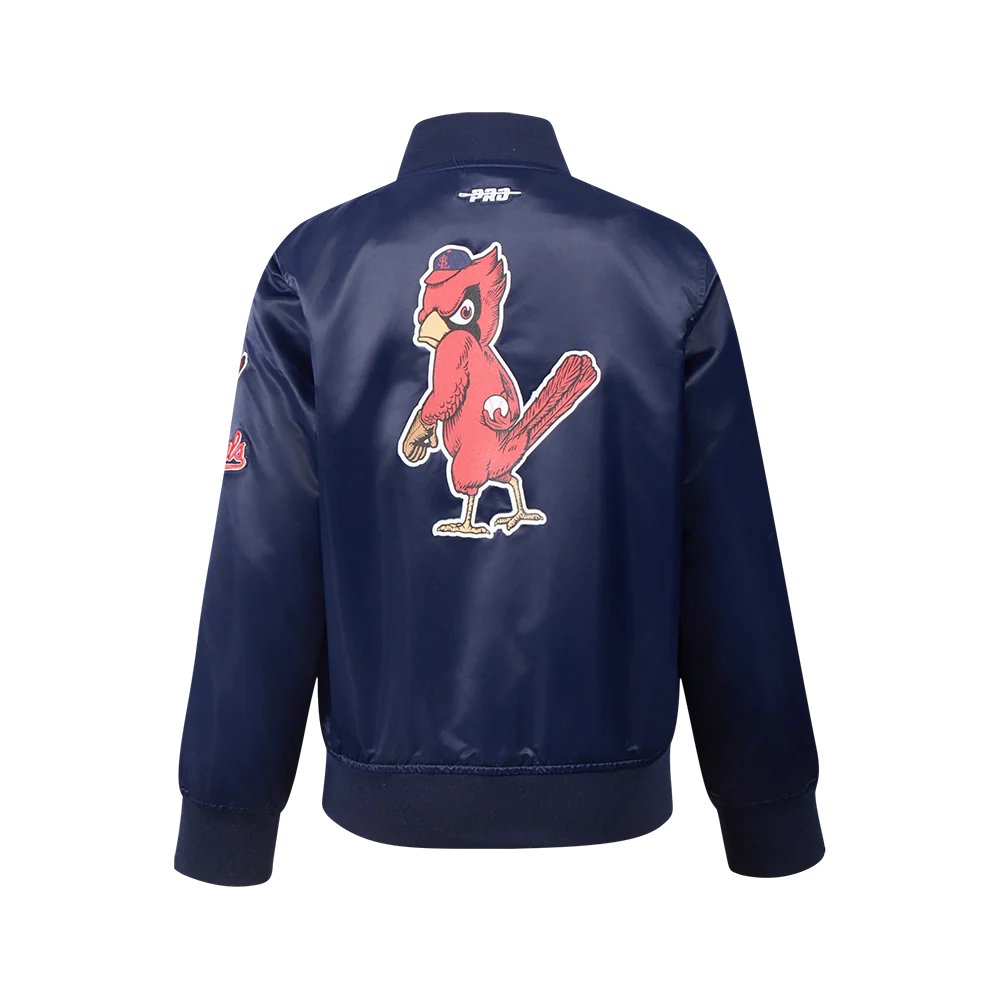 MLB ST. LOUIS CARDINALS CLASSIC BIG BOYS SATIN JACKET