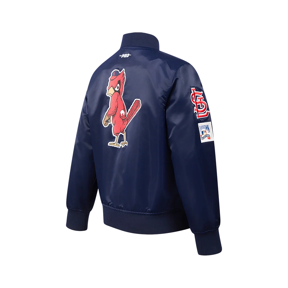 MLB ST. LOUIS CARDINALS CLASSIC BIG BOYS SATIN JACKET