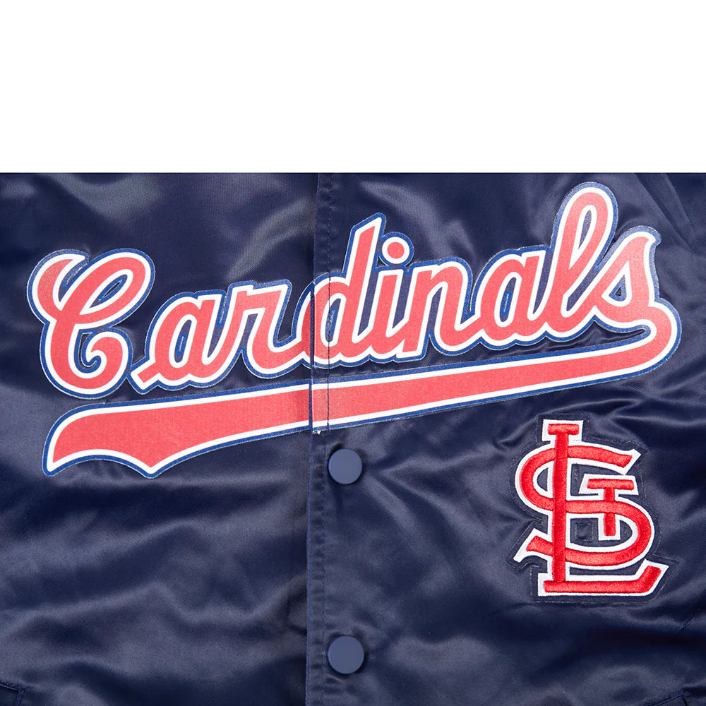 MLB ST. LOUIS CARDINALS CLASSIC BIG BOYS SATIN JACKET
