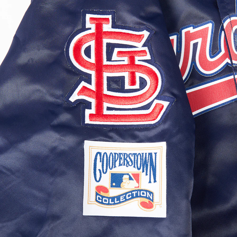 MLB ST. LOUIS CARDINALS CLASSIC BIG BOYS SATIN JACKET