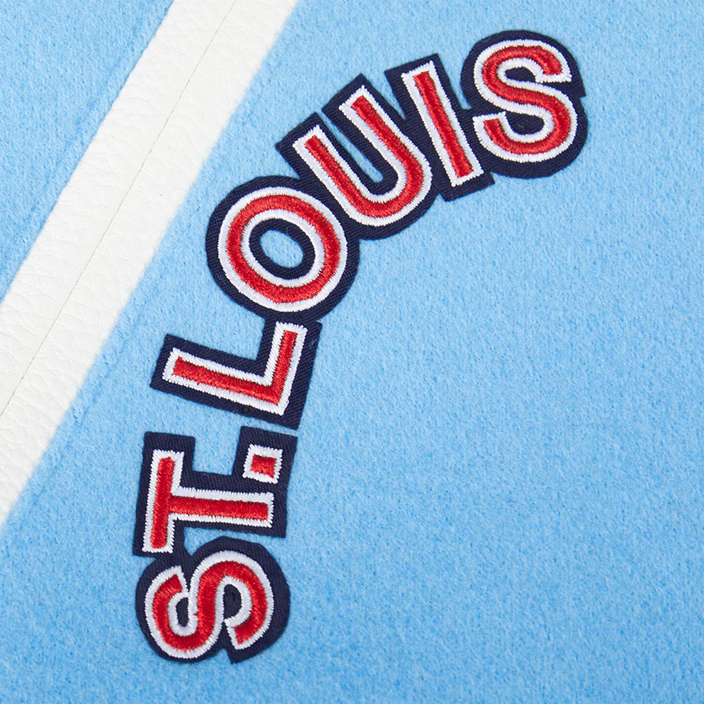 MLB ST. LOUIS CARDINALS RETRO CLASSIC BIG BOYS RIB WOOL VARSITY JACKET