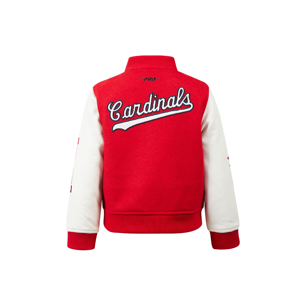 MLB ST. LOUIS CARDINALS CLASSIC LITTLE BOYS WOOL VARSITY JACKET