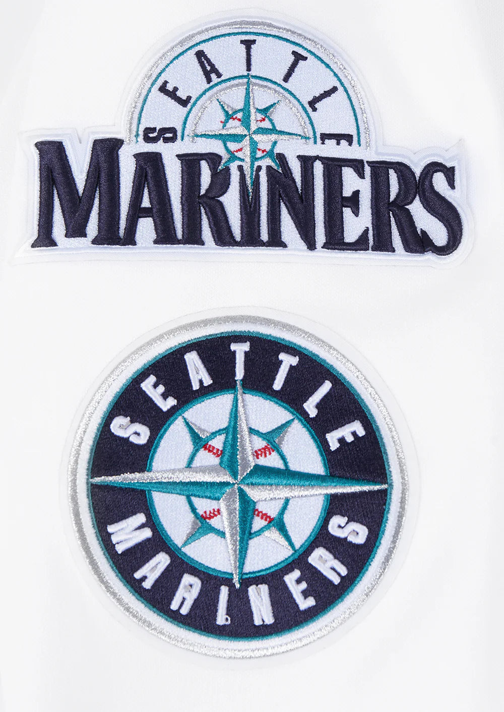MLB SEATTLE MARINERS CLASSIC CHENILLE MEN'S FULL ZIP PULLOVER HOODIE