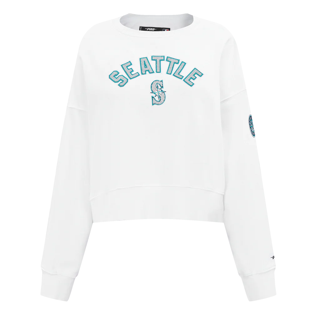 MLB SEATTLE MARINERS CLASSIC WOMEN'S CREWNECK