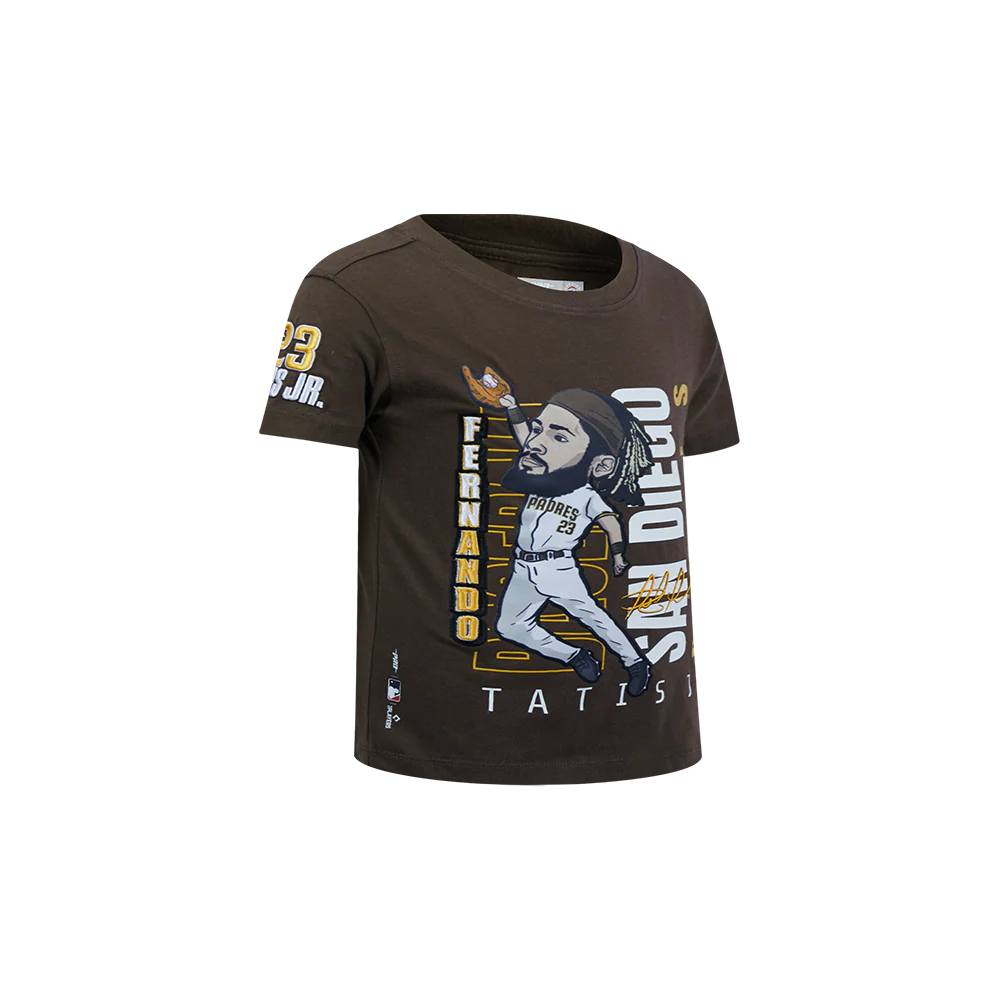 MLB SAN DIEGO PADRES FERNANDO TATIS JR. #23 REMIX AVATAR TODDLER BOYS SHORT SLEEVE TOP