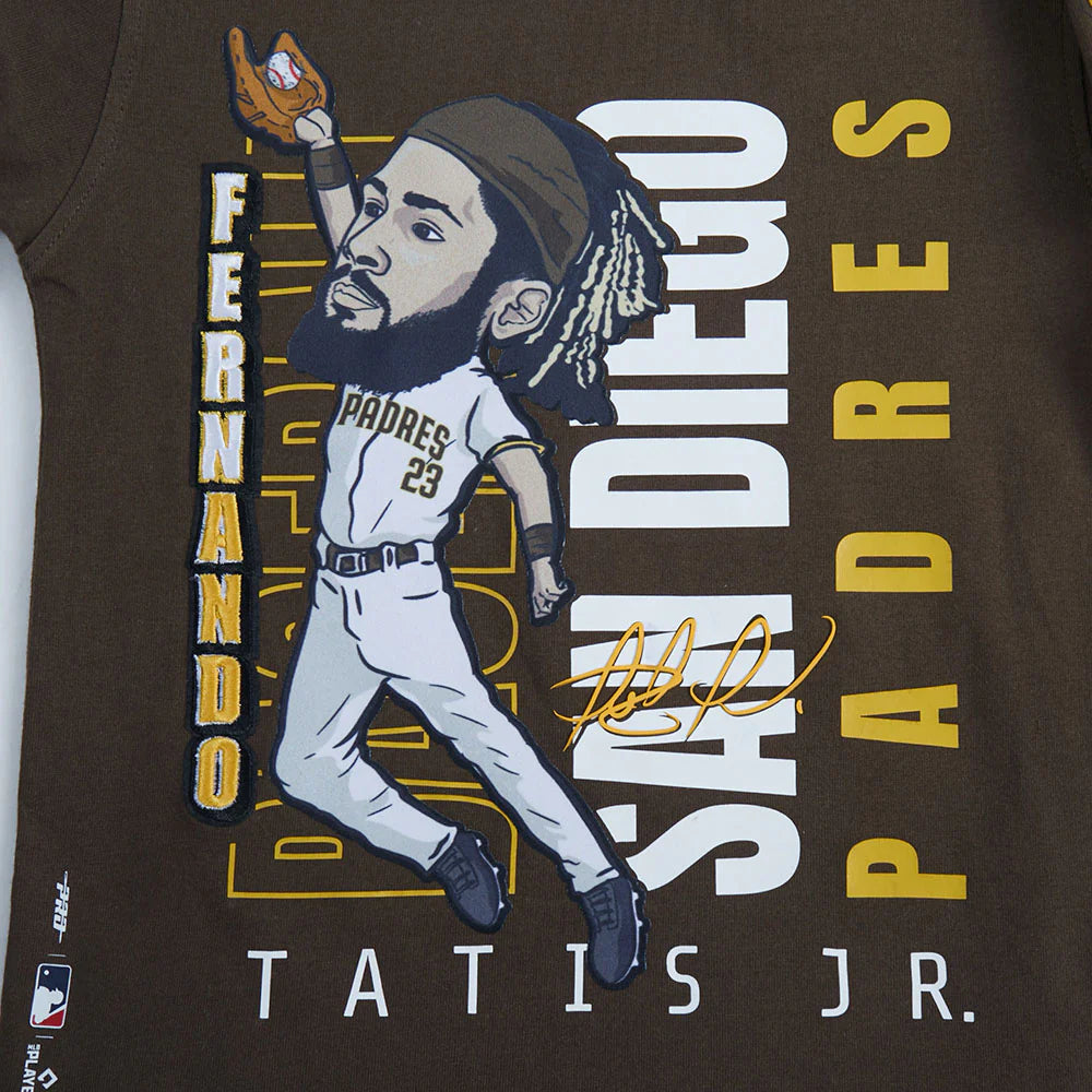 MLB SAN DIEGO PADRES FERNANDO TATIS JR. #23 REMIX AVATAR TODDLER BOYS SHORT SLEEVE TOP