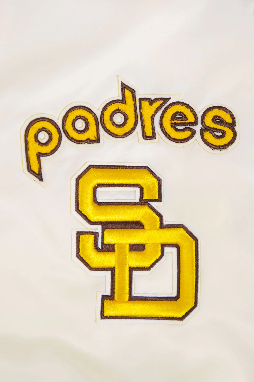MLB SAN DIEGO PADRES RETRO CLASSIC WOMEN'S RIB SATIN JACKET