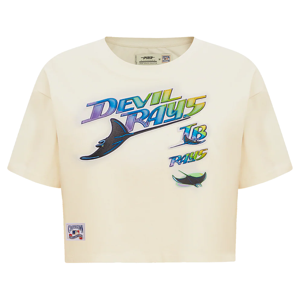 MLB TAMPA BAY RAYS RETRO CLASSIC WOMEN'S BOXY TOP