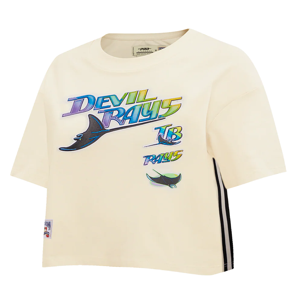 MLB TAMPA BAY RAYS RETRO CLASSIC WOMEN'S BOXY TOP