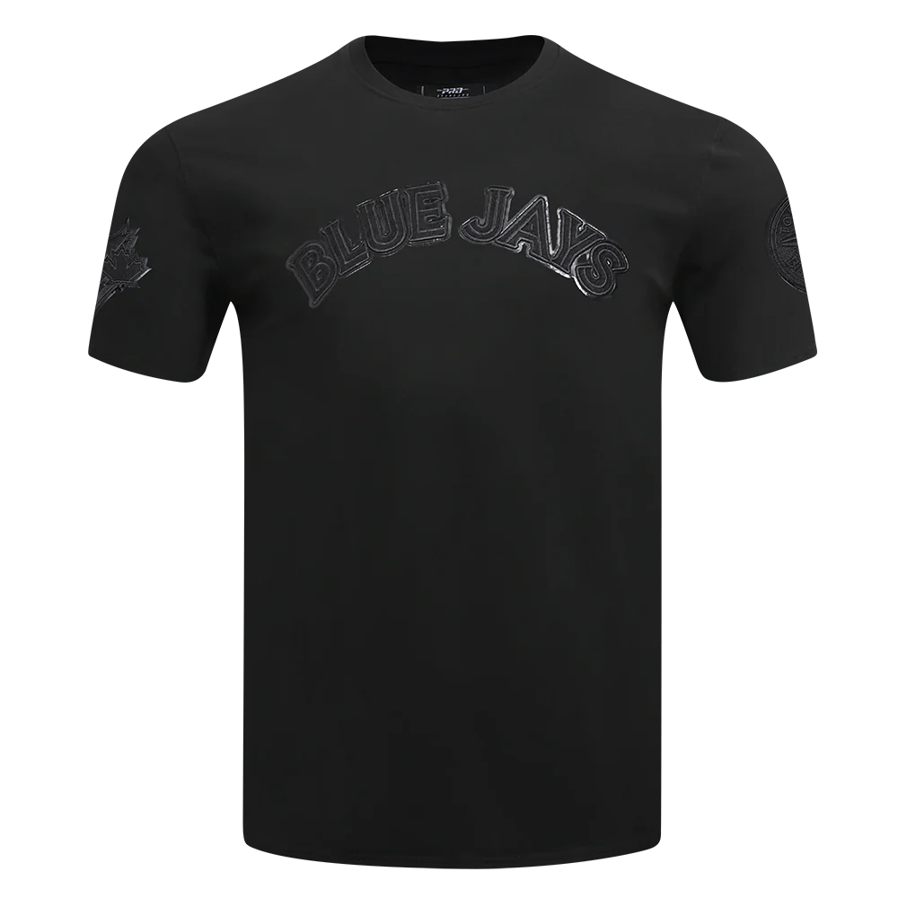 MLB TORONTO BLUE JAYS TRIPLE BLACK SINGLE JERSEY TEE