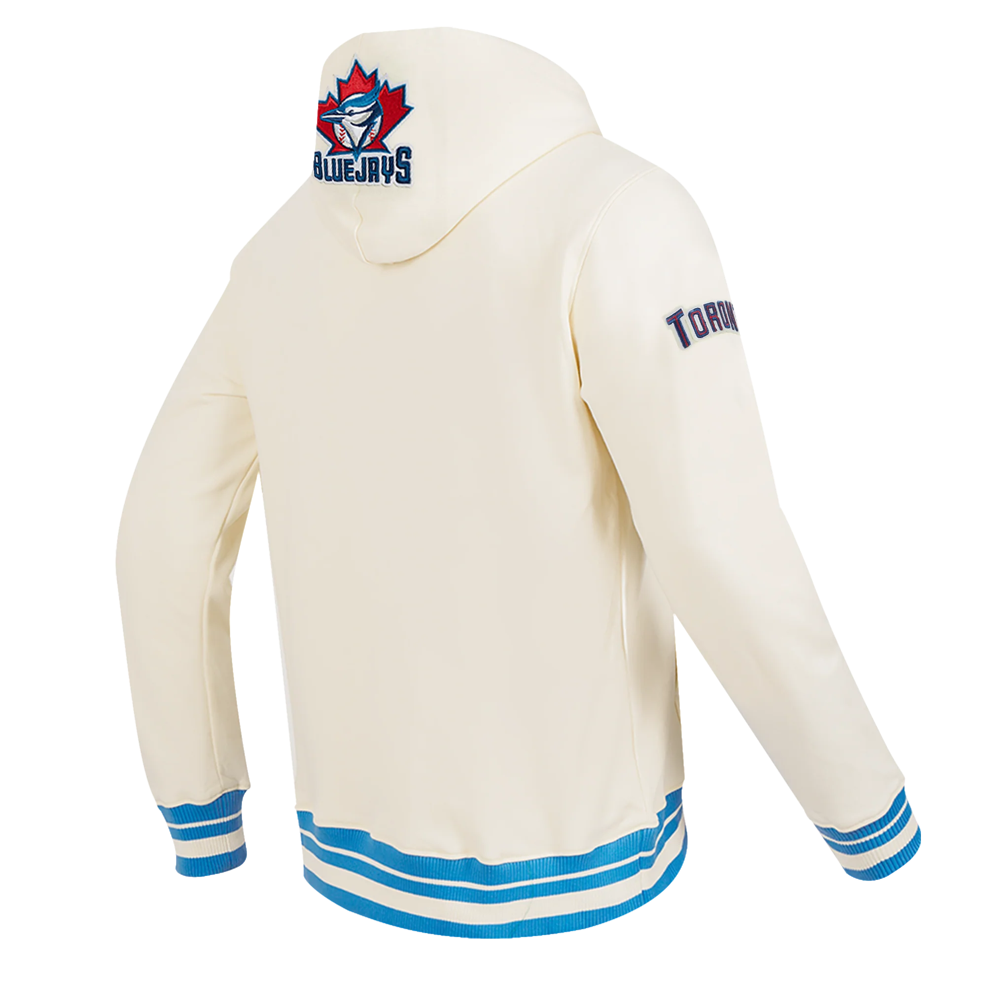 MLB TORONTO BLUE JAYS RETRO CLASSIC MEN'S RIB PULLOVER HOODIE