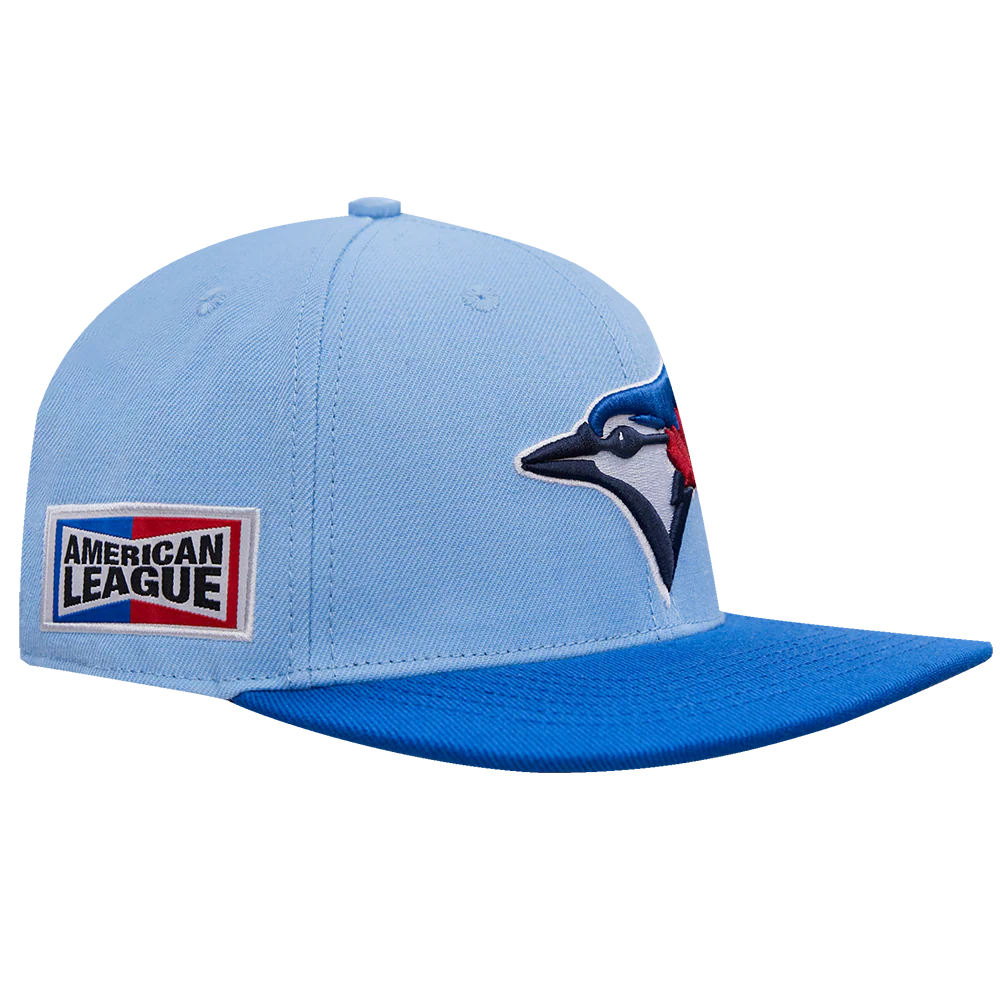 MLB TORONTO BLUE JAYS FAST LANE LOGO WOOL STRAPBACK HAT