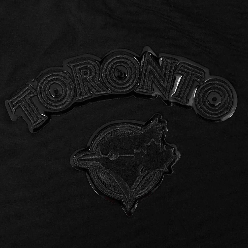 MLB TORONTO BLUE JAYS TRIPLE BLACK RELAXED FIT RACERBACK