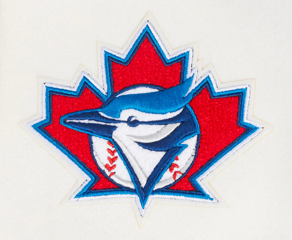 MLB TORONTO BLUE JAYS RETRO CLASSIC WOMEN'S RIB WOOL VARSITY JACKET