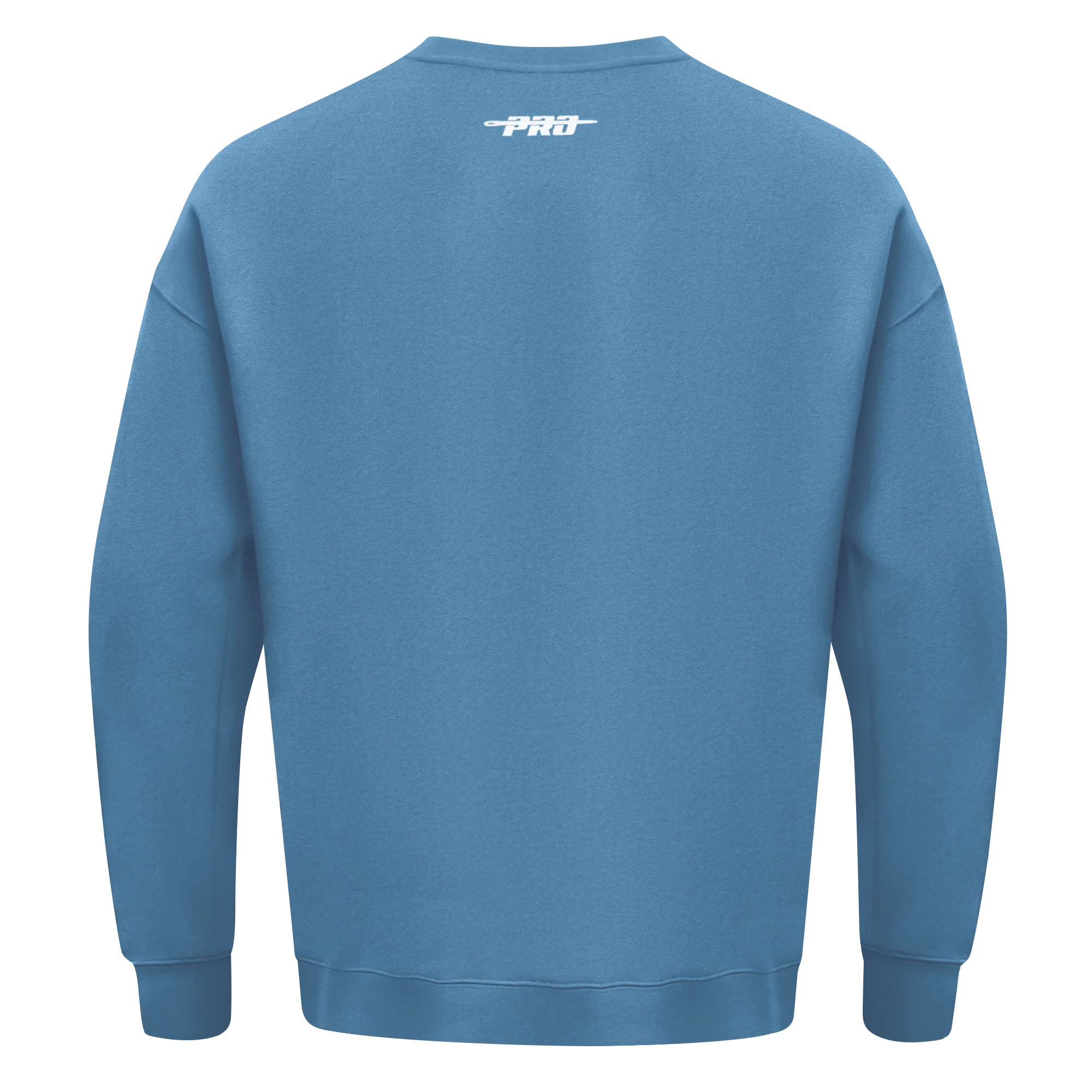 PRO STANDARD CLASSIC CHENILLE WHT LOGO MEN'S DROP SHOULDER FLC CREWNECK