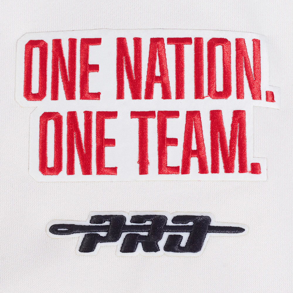 US SOCCER VARSITY BLUES MEN'S FLEECE CREWNECK